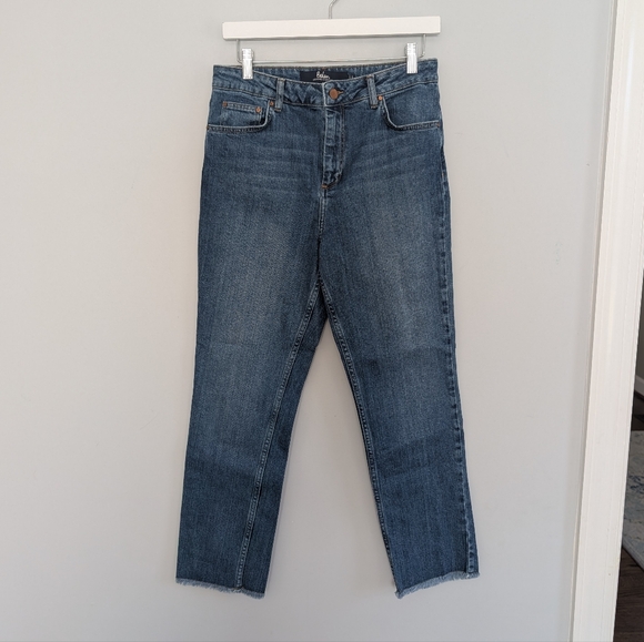 Boden Denim - Women's Boden Cambridge Ankle Skimmer Size 8 Regular Jeans Denim